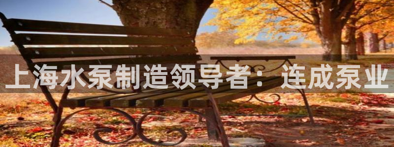彩神v8是一个什么平台游戏：上海水泵制造领导者：连成泵业