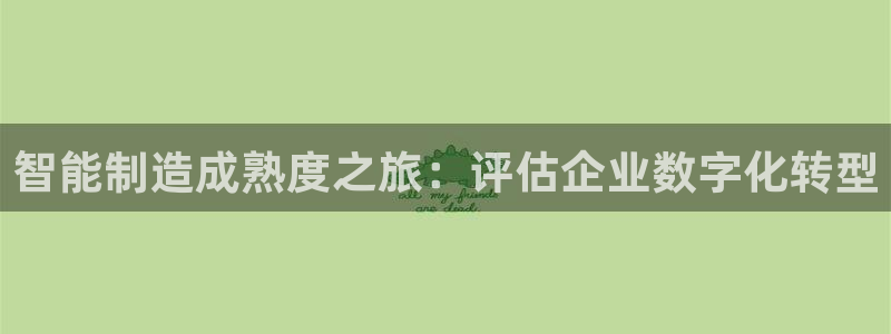 彩神争霸官方下载：智能制造成熟度之旅：评估企业数字化转型