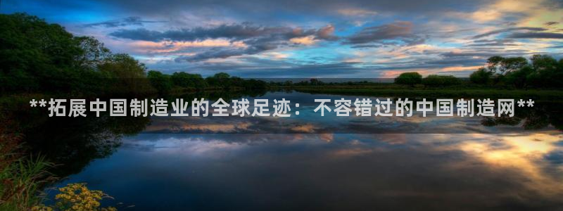 彩神广告有限公司：**拓展中国制造业的全球足迹：不容错过的中国制造网**