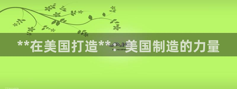 彩神购彩-购彩大厅入口老版：**在美国打造**：美国制造的力