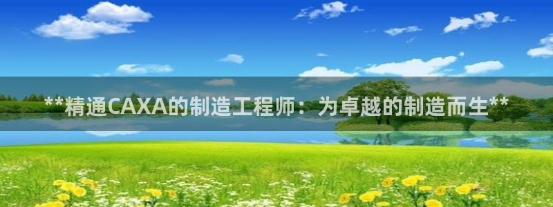 彩神购彩-购彩大厅入口36fr：**精通CAXA的制造工程师