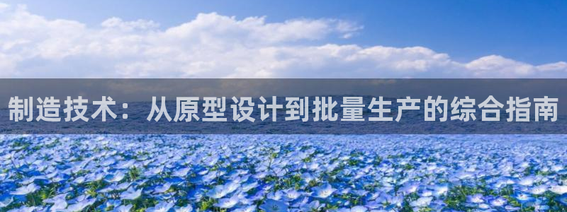 彩神是怎样一个平台：制造技术：从原型设计到批量生产的综合指南