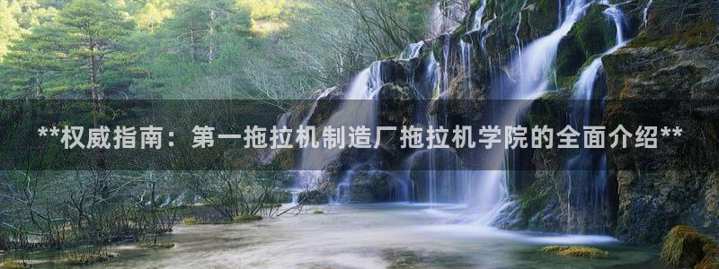 彩神v争霸有限公司：**权威指南：第一拖拉机制造厂拖拉机学院