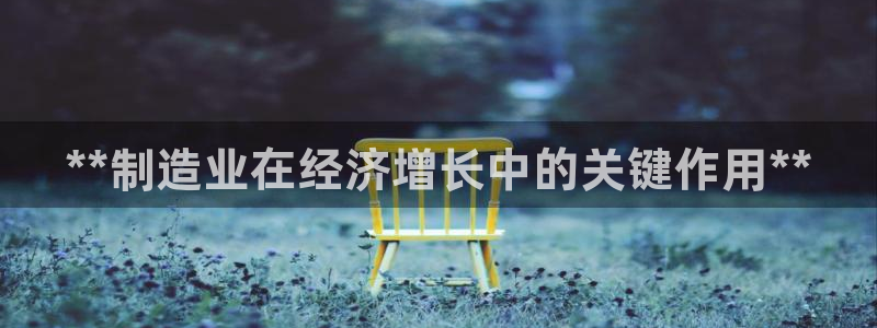 彩神v8官网版：**制造业在经济增长中的关键作用**