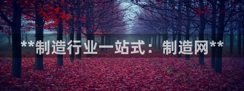 彩神是正规平台吗知乎：**制造行业一站式：制造网**