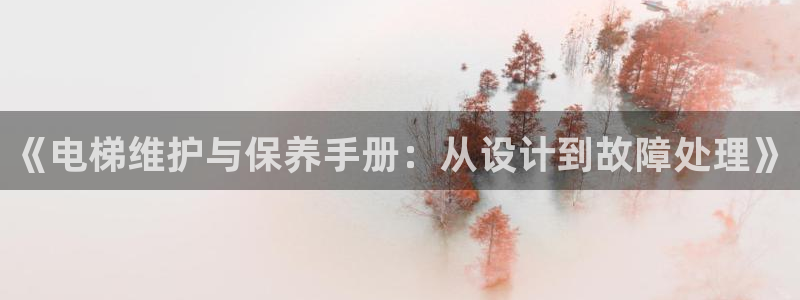 彩神平台是真的吗：《电梯维护与保养手册：从设计到故障处理》