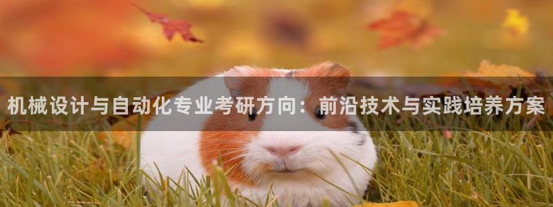 彩神v下载安装：机械设计与自动化专业考研方向：前沿技术与实践培养方案